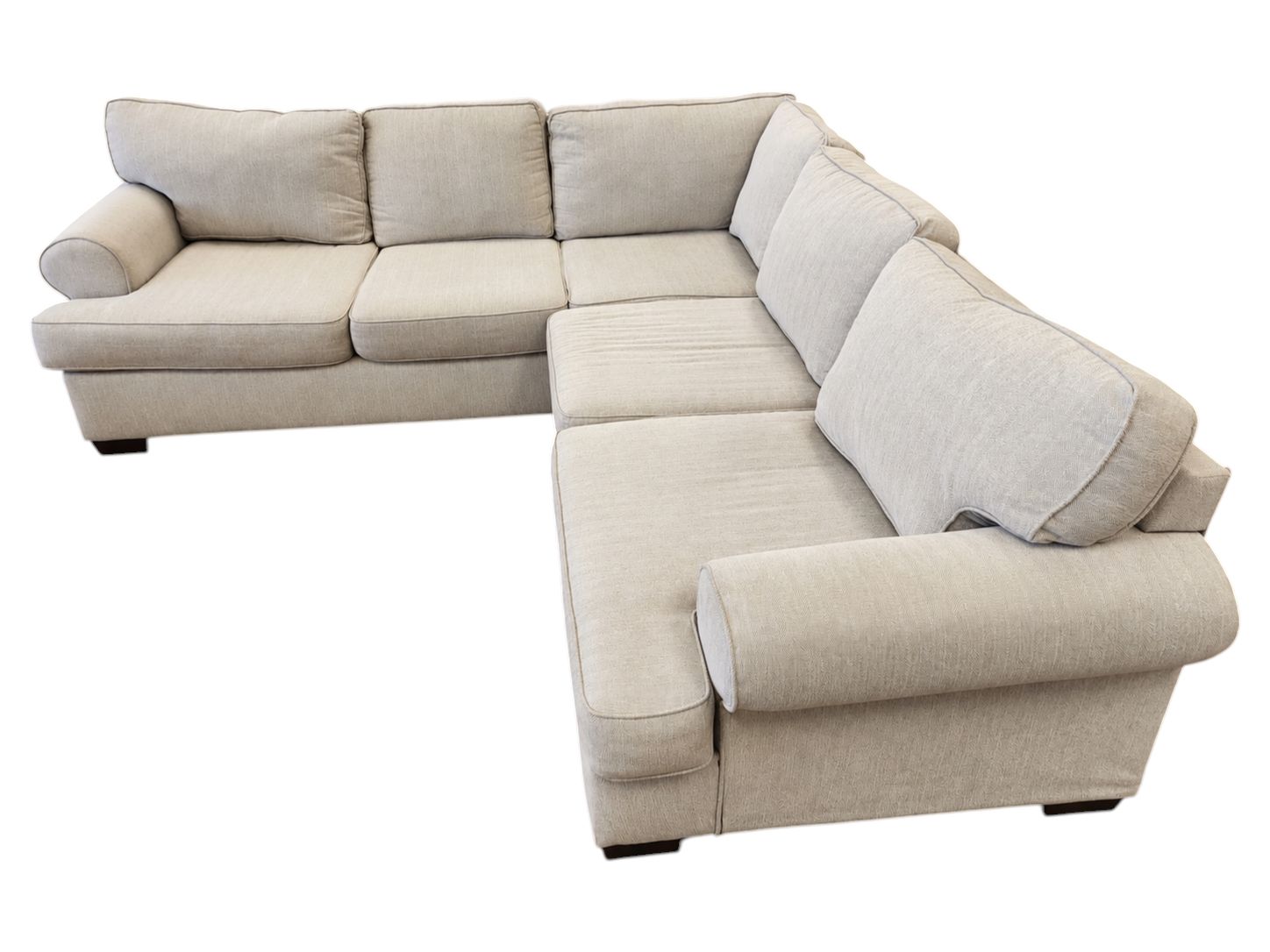 USA Made 2pc L-Shaped Sectional - Image 3