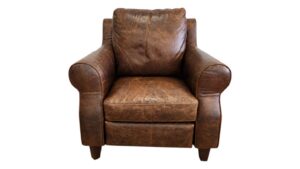 Brown Leather Electric Recliner Chair